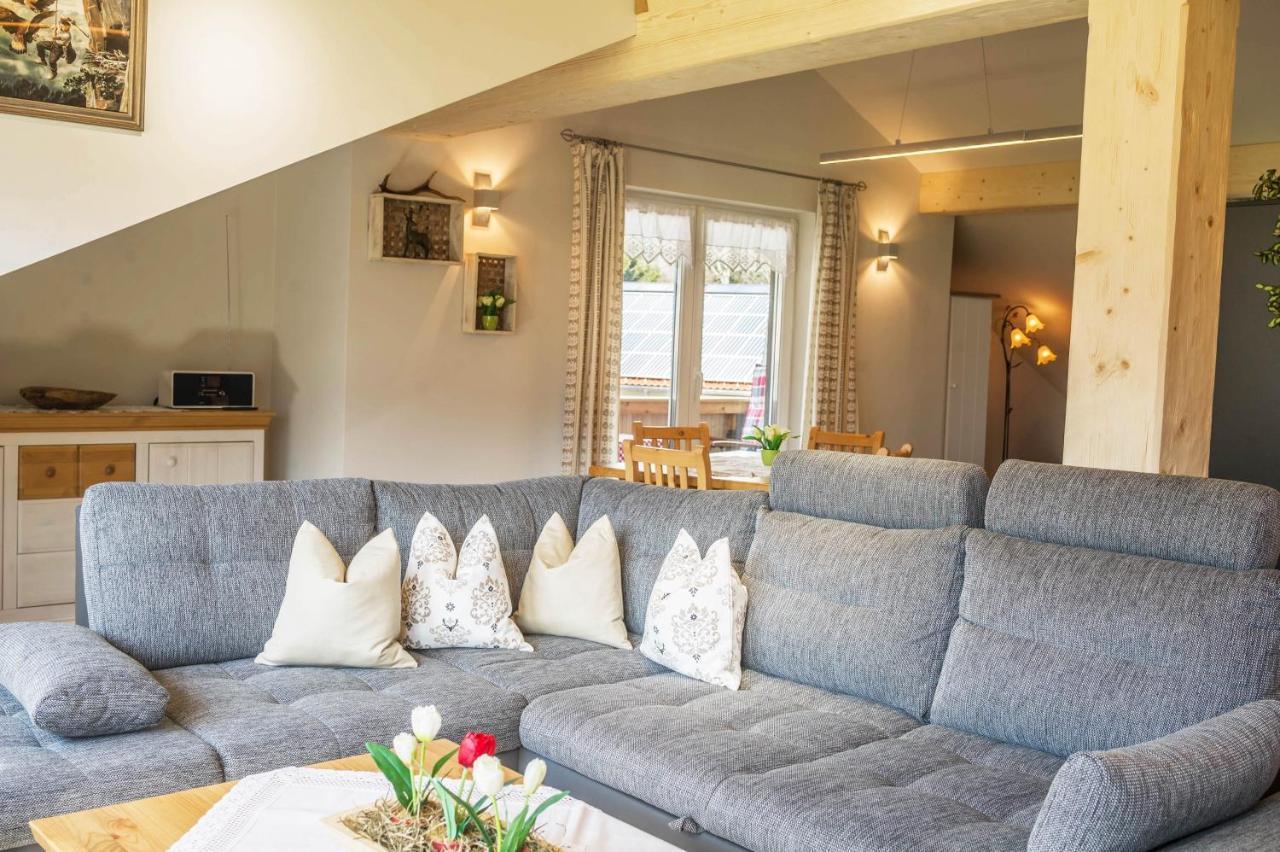 Ferienwohnung Bergpanorama Garmisch-Partenkirchen Dış mekan fotoğraf